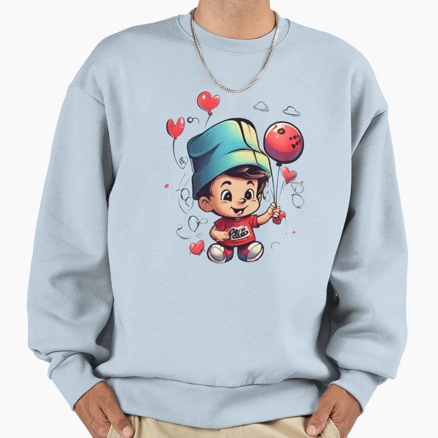 Cartoon Tees Are Back Animation Sweatshirt - Minimalist Print Men Women - T-Shirt, Sweatshirt, Hoodie