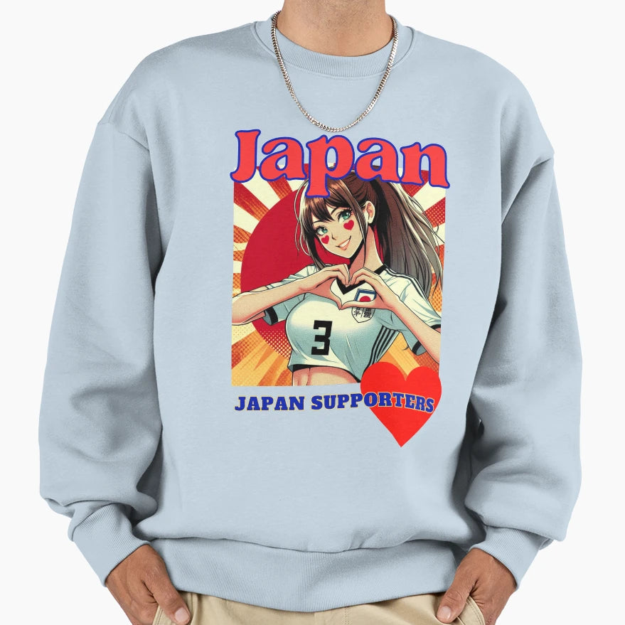 Kawaii Anime Japanese Sweatshirt - Casual Everyday Wear for Adults - T-Shirt, Sweatshirt, Hoodie