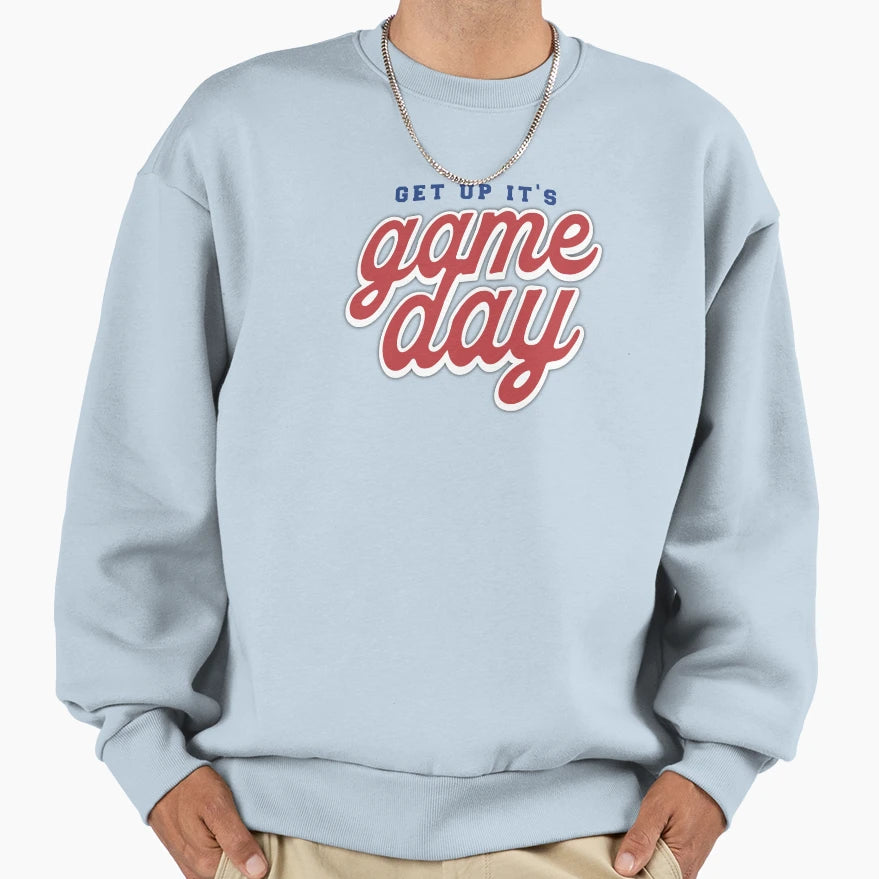 Game Day Sweatshirt - Graphic Print Men Women - T-Shirt, Sweatshirt, Hoodie