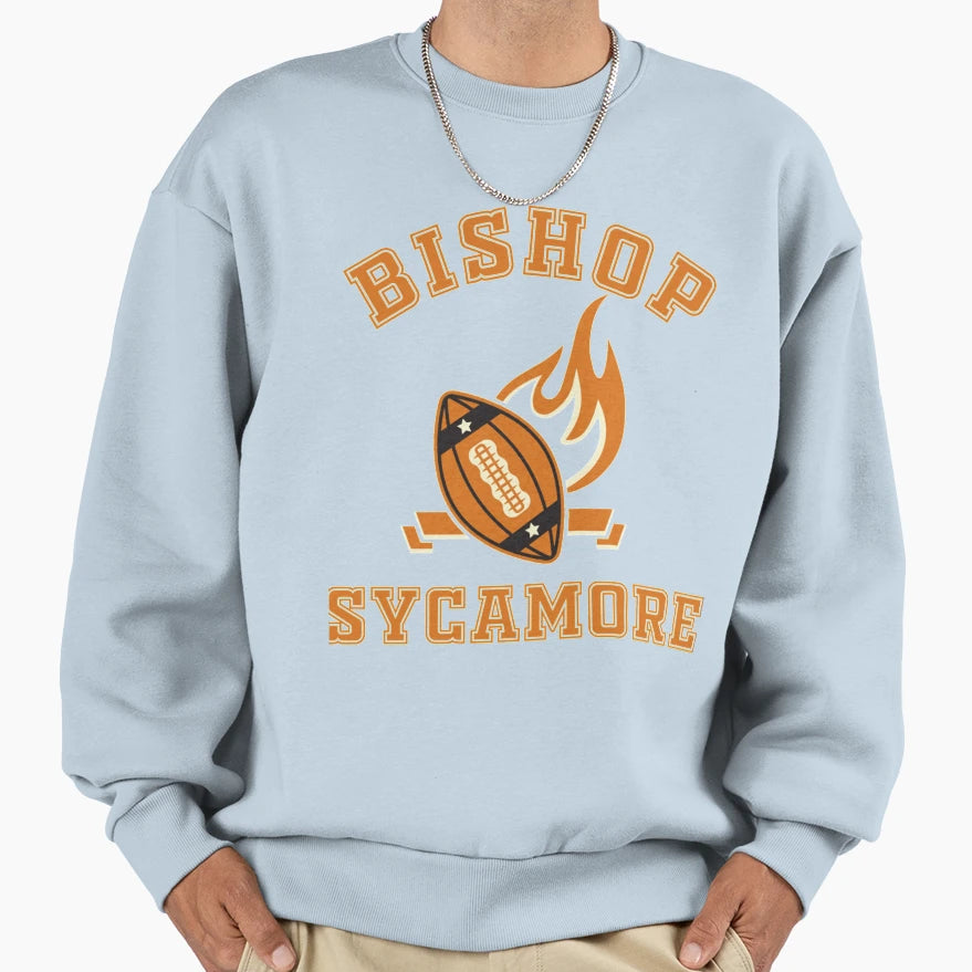 Bishop Sicamore Football Sweatshirt - Minimalist Print Unisex - T-Shirt, Sweatshirt, Hoodie