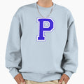 Varsity Letter P Sweatshirt - Unique Graphic for Adults - T-Shirt, Sweatshirt, Hoodie