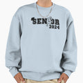 Typo Senior 2024 Running Football Sweatshirt - Casual Everyday Wear Unisex - T-Shirt, Sweatshirt, Hoodie