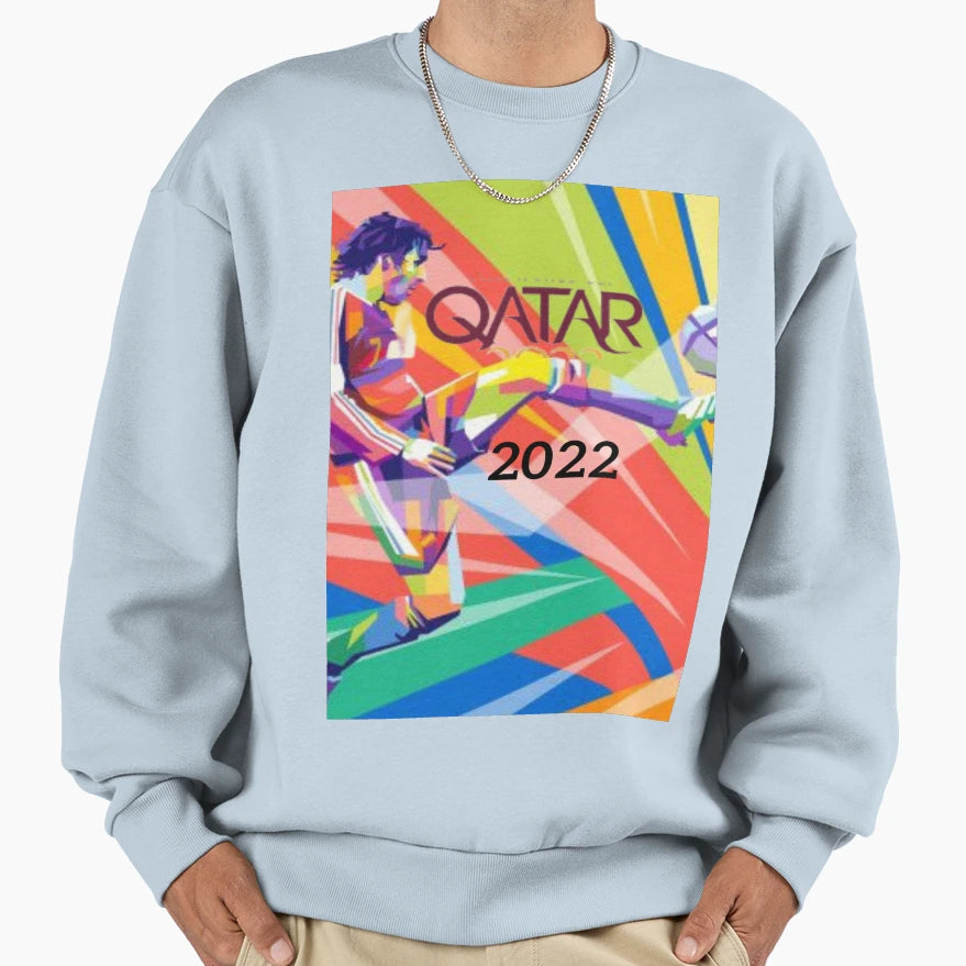 Qatar 2022 Sweatshirt - Fun Novelty Design Unisex - T-Shirt, Sweatshirt, Hoodie