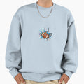 Cartoon Football Simple Gridiron Sweatshirt - Trendy Graphic for Adults - T-Shirt, Sweatshirt, Hoodie