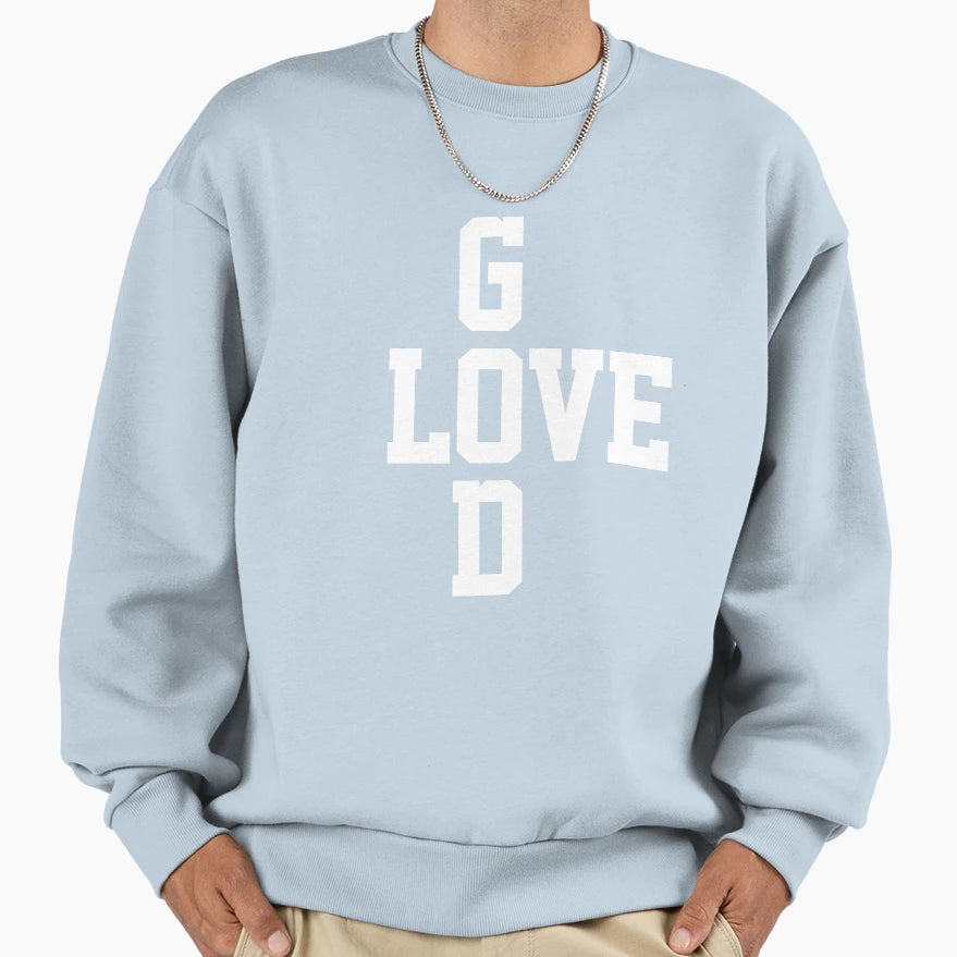 God Love Sweatshirt - Unique Graphic Unisex - T-Shirt, Sweatshirt, Hoodie