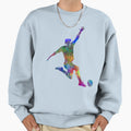 Soccer Football Player 05 Sweatshirt - Trendy Graphic for Adults - T-Shirt, Sweatshirt, Hoodie