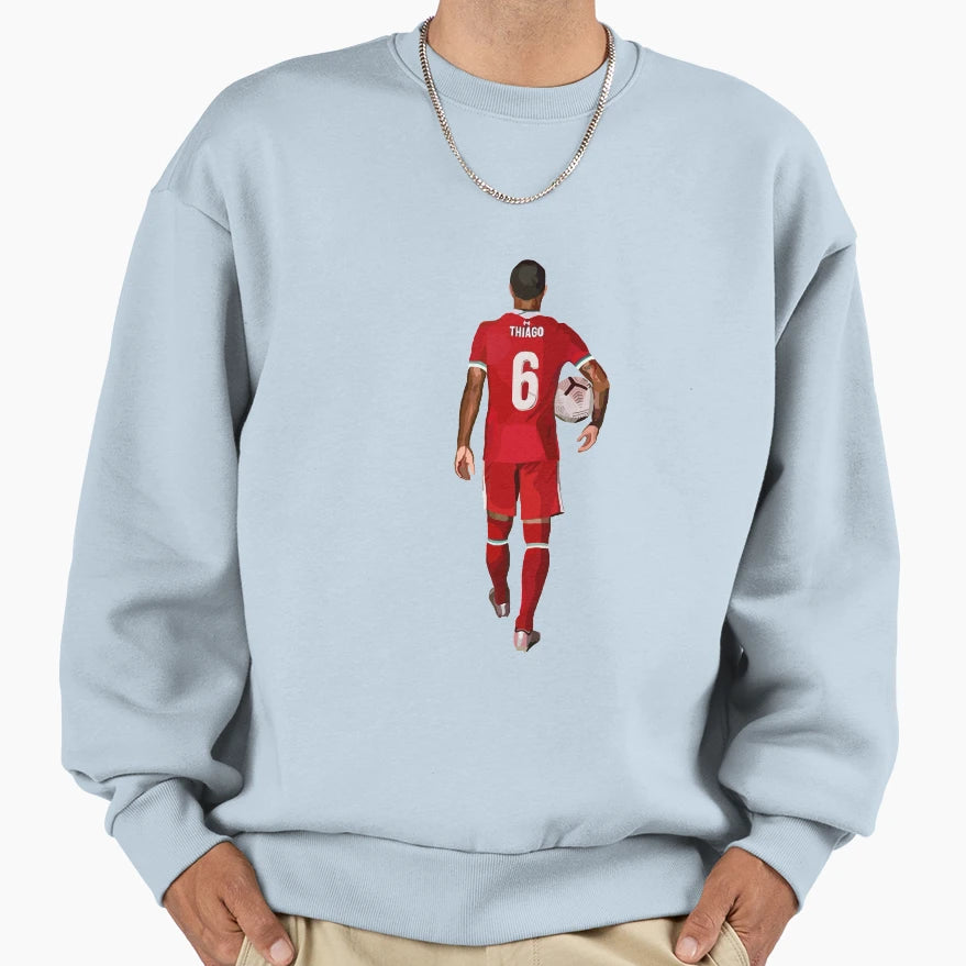 Thiago Alc Ntara Sweatshirt - Minimalist Print Men Women - T-Shirt, Sweatshirt, Hoodie