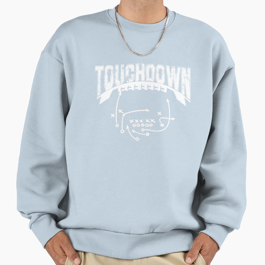 American Football Tactics Sweatshirt - Aesthetic Graphic for Adults - T-Shirt, Sweatshirt, Hoodie