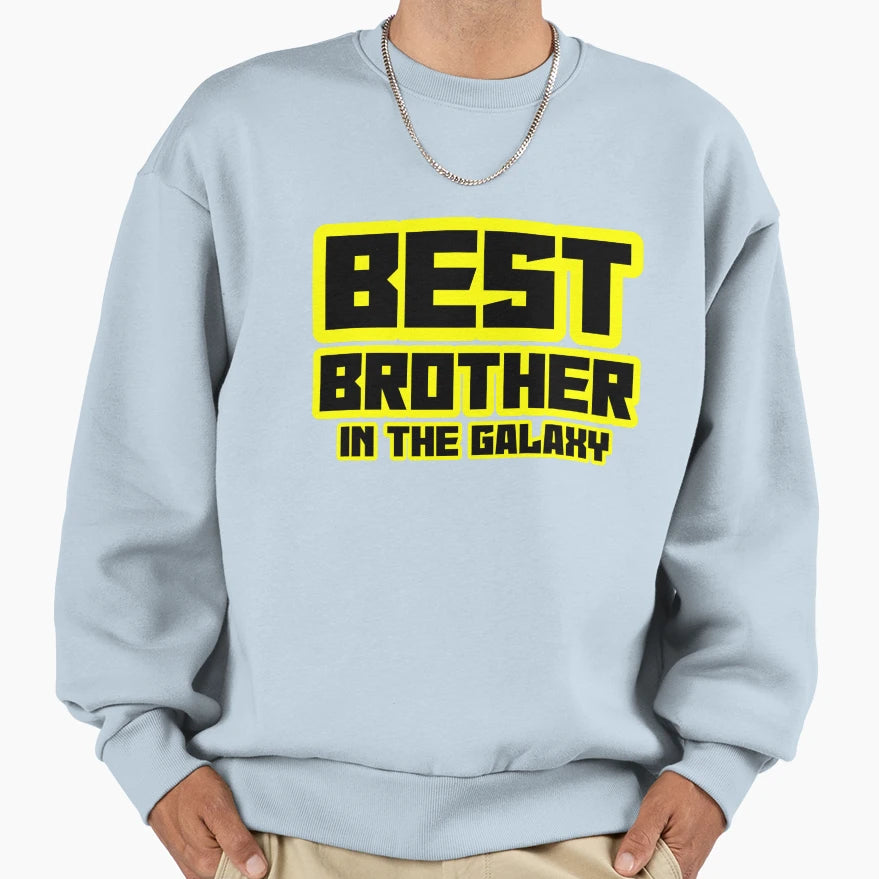 Best Brother Galaxy Gift Sweatshirt - Custom Art Print for Adults - T-Shirt, Sweatshirt, Hoodie