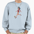 High Heels Soccer Star Pop Art Business Sweatshirt - Trendy Graphic Unisex - T-Shirt, Sweatshirt, Hoodie