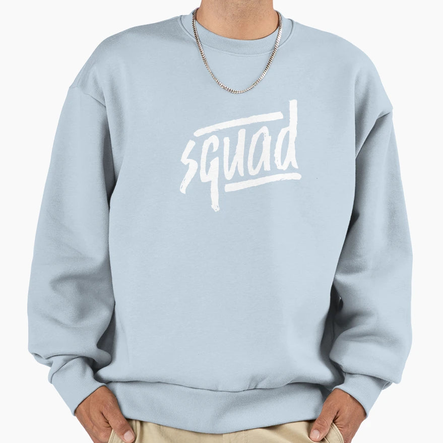 Squad Sweatshirt - Trendy Graphic Men Women - T-Shirt, Sweatshirt, Hoodie