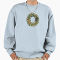 O Letter Sewn Camouflage Camouflage Sweatshirt - Novelty Apparel Unisex - T-Shirt, Sweatshirt, Hoodie