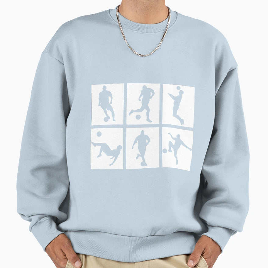 Football Soccer Sweatshirt - Fun Novelty Design Unisex - T-Shirt, Sweatshirt, Hoodie