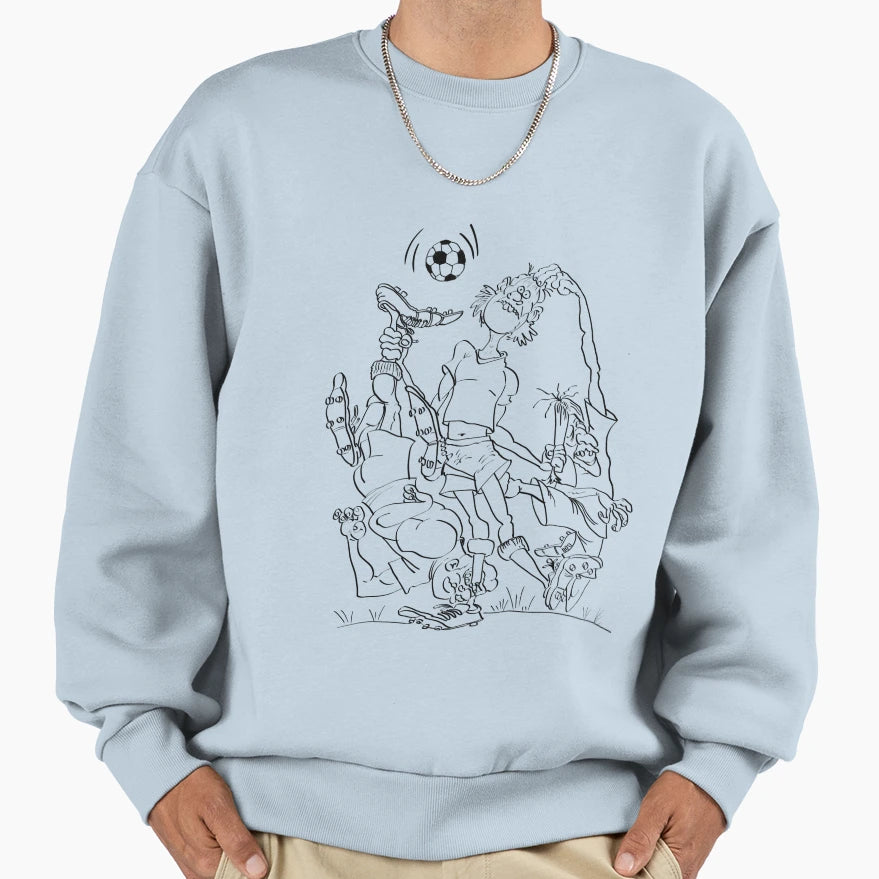 Football Sweatshirt - Unique Graphic Men Women - T-Shirt, Sweatshirt, Hoodie