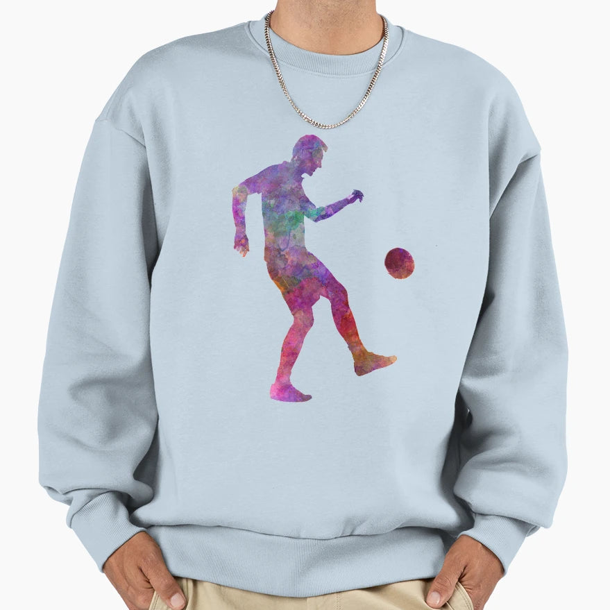 Soccer Football Player 04 Sweatshirt - Unique Graphic for Adults - T-Shirt, Sweatshirt, Hoodie
