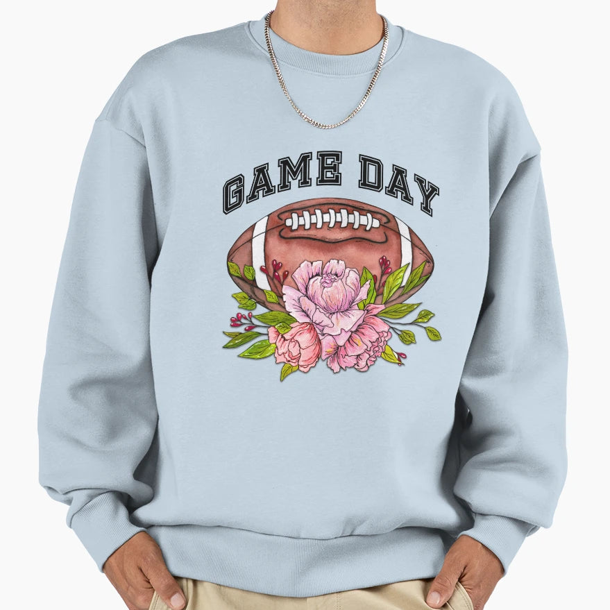 Game Day Green Stars Sweatshirt - Fun Novelty Design Men Women - T-Shirt, Sweatshirt, Hoodie