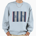 Soccer Striped Pattern Sweatshirt - Streetwear Style Men Women - T-Shirt, Sweatshirt, Hoodie