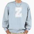 Letter Z Sweatshirt - Minimalist Print for Adults - T-Shirt, Sweatshirt, Hoodie