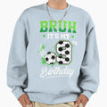 Bruh Its My 9Th Birthday Sport Sweatshirt - Minimalist Print for Adults - T-Shirt, Sweatshirt, Hoodie