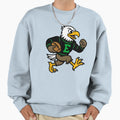 Eagle Football Mascot Sweatshirt - Graphic Print Men Women - T-Shirt, Sweatshirt, Hoodie