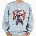 American Football Offensive Guard Sweatshirt - Minimalist Print Men Women - T-Shirt, Sweatshirt, Hoodie