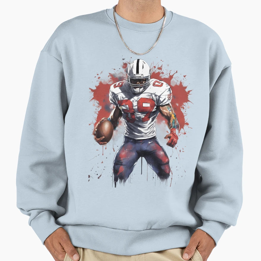 American Football Offensive Guard Sweatshirt - Minimalist Print Men Women - T-Shirt, Sweatshirt, Hoodie