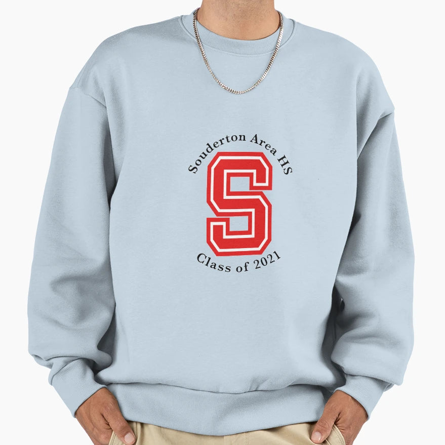 Souderton Area Hs Class 2021 Sweatshirt - Trendy Graphic Unisex - T-Shirt, Sweatshirt, Hoodie