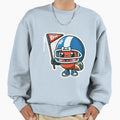 American Football Mascot 3 Sweatshirt - Custom Art Print for Adults - T-Shirt, Sweatshirt, Hoodie