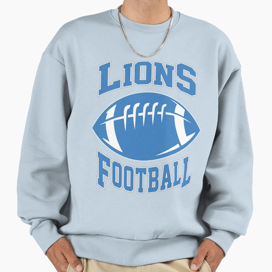 Art Detroit Lions Sweatshirt - Unique Graphic Unisex - T-Shirt, Sweatshirt, Hoodie