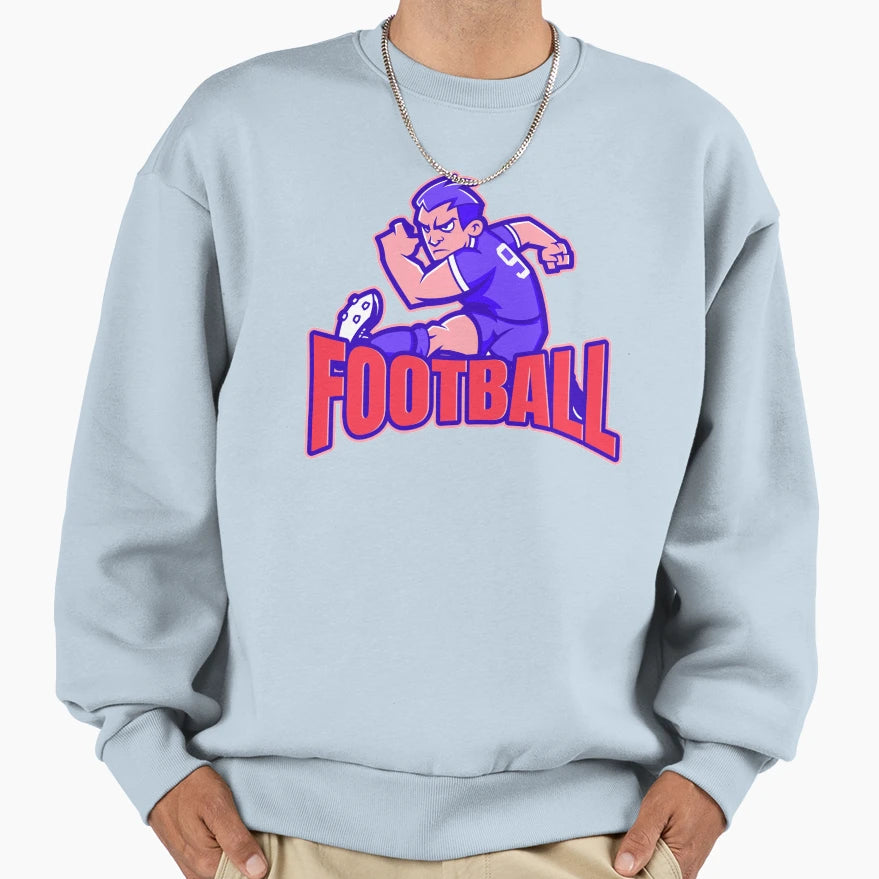 Focus Strike Beautiful Game Football Sweatshirt - Fun Novelty Design Unisex - T-Shirt, Sweatshirt, Hoodie