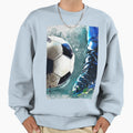 Football Watercolor Sport Art Sweatshirt - Trendy Graphic Men Women - T-Shirt, Sweatshirt, Hoodie