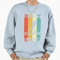 Mens Womens Best Soccer Coach Ever Sweatshirt - Unique Graphic Men Women - T-Shirt, Sweatshirt, Hoodie