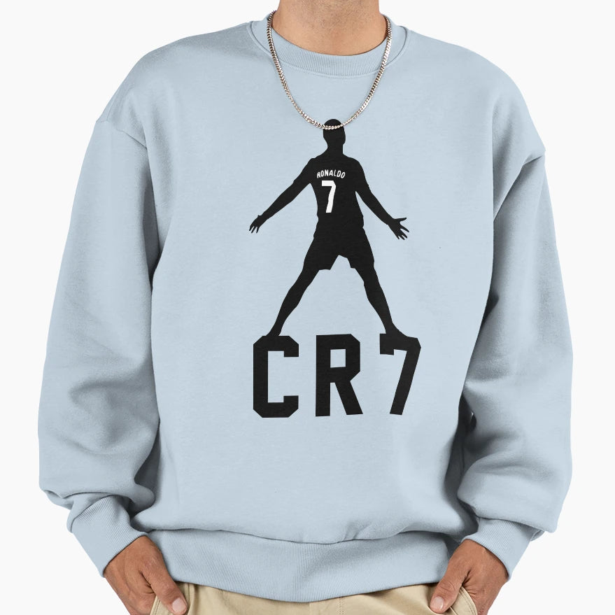 Cristiano Ronaldo Siuuu Celebration Sweatshirt - Graphic Print Men Women - T-Shirt, Sweatshirt, Hoodie