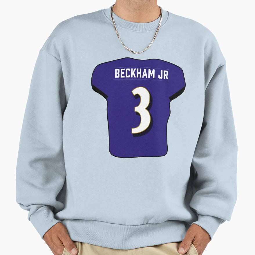 Odell Beckham Jr Jersey Sweatshirt - Fun Novelty Design Unisex - T-Shirt, Sweatshirt, Hoodie