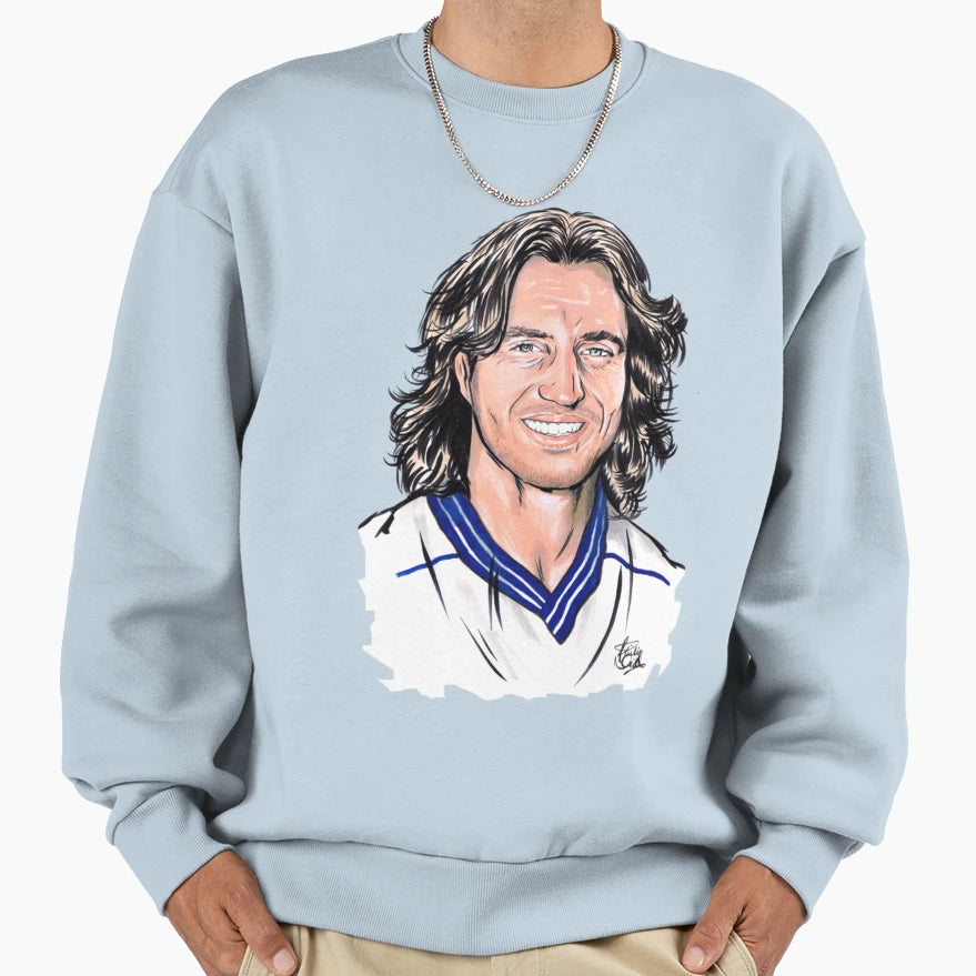 David Ginola Sweatshirt - Trendy Graphic Unisex - T-Shirt, Sweatshirt, Hoodie
