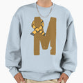 M Letter Magic School Team Badger Sweatshirt - Unique Graphic Men Women - T-Shirt, Sweatshirt, Hoodie
