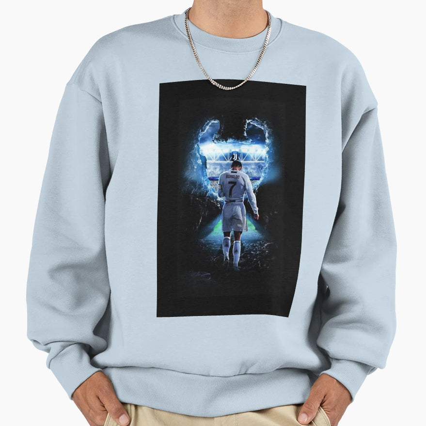 Football Player Iphone Case Cover Cr7 Sweatshirt - Graphic Print Men Women - T-Shirt, Sweatshirt, Hoodie