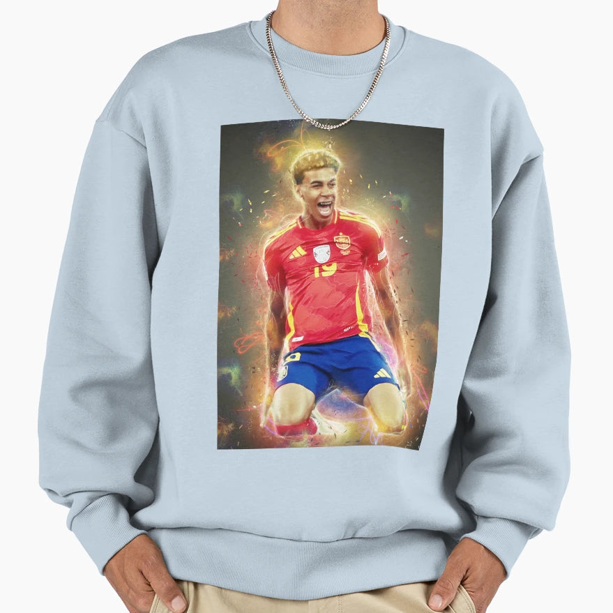 Lamine Yamal Selebration Sweatshirt - Graphic Print for Adults - T-Shirt, Sweatshirt, Hoodie