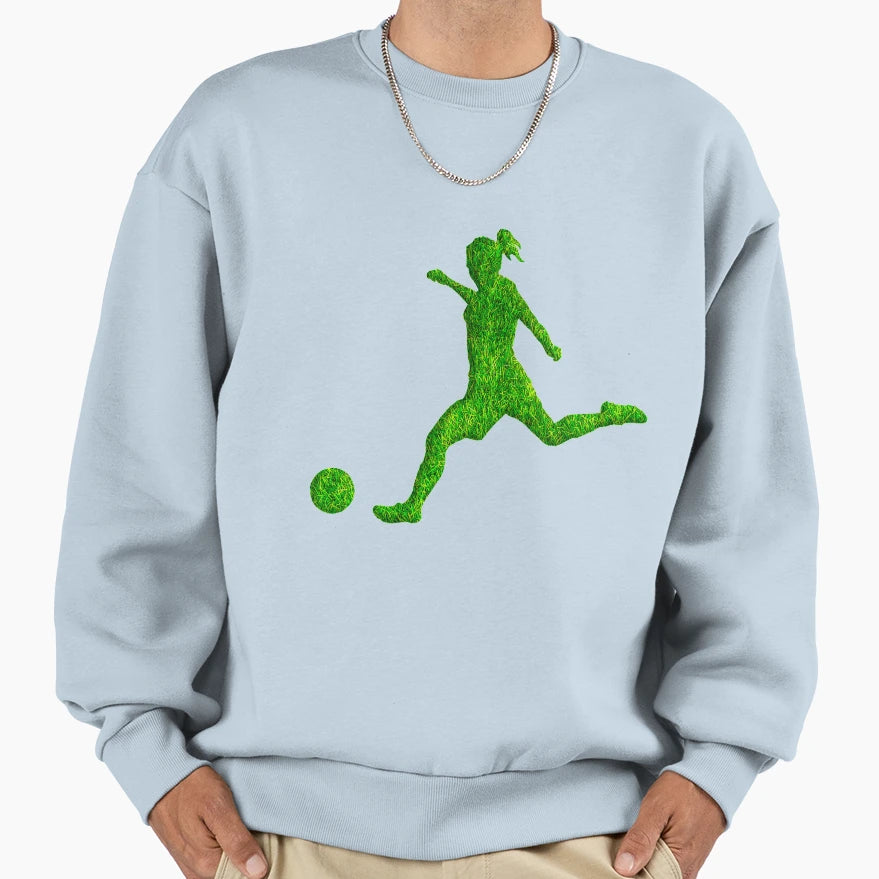 Soccer Player Football Sweatshirt - Casual Everyday Wear for Adults - T-Shirt, Sweatshirt, Hoodie