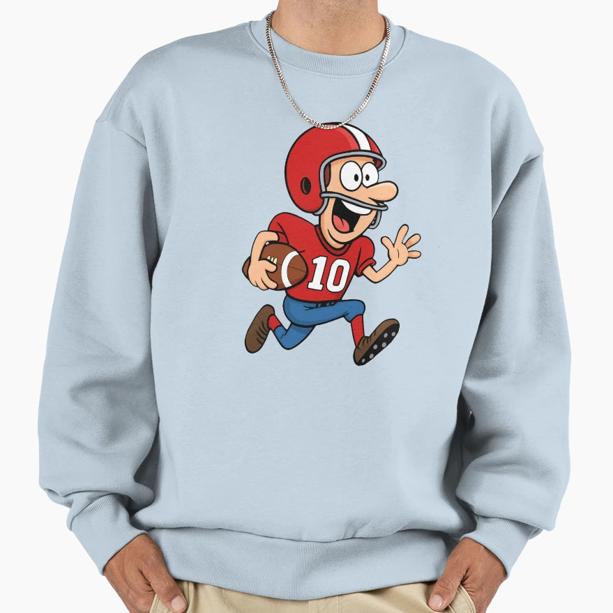 Play Football Sweatshirt - Trendy Graphic for Adults - T-Shirt, Sweatshirt, Hoodie