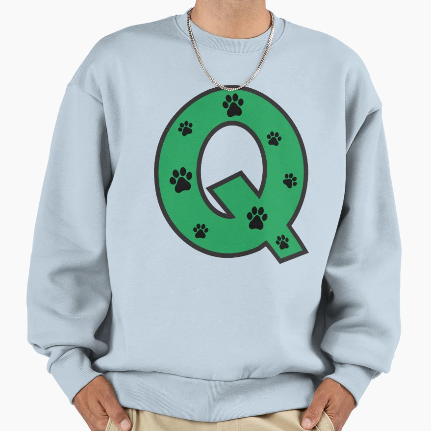 Paw Alphabet Sweatshirt - Aesthetic Graphic Unisex - T-Shirt, Sweatshirt, Hoodie