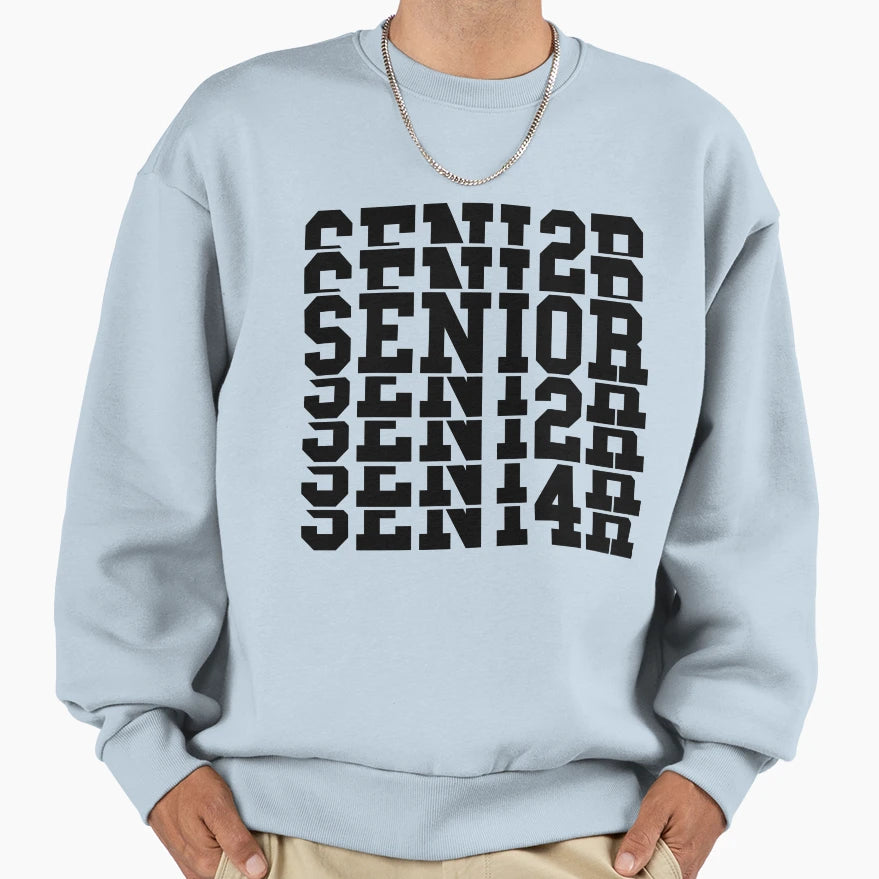 Senior 2024 Graduation Class 2024 Sweatshirt - Unique Graphic Men Women - T-Shirt, Sweatshirt, Hoodie