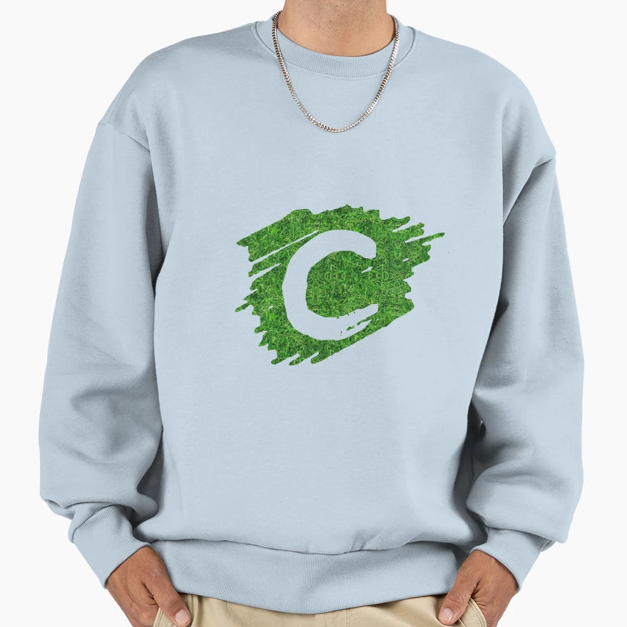Text C Sweatshirt - Minimalist Print for Adults - T-Shirt, Sweatshirt, Hoodie
