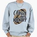 Leopard Football Mom Classy Until Sweatshirt - Graphic Print for Adults - T-Shirt, Sweatshirt, Hoodie