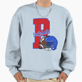 Patriots Football And Helmet Sweatshirt - Novelty Apparel Unisex - T-Shirt, Sweatshirt, Hoodie
