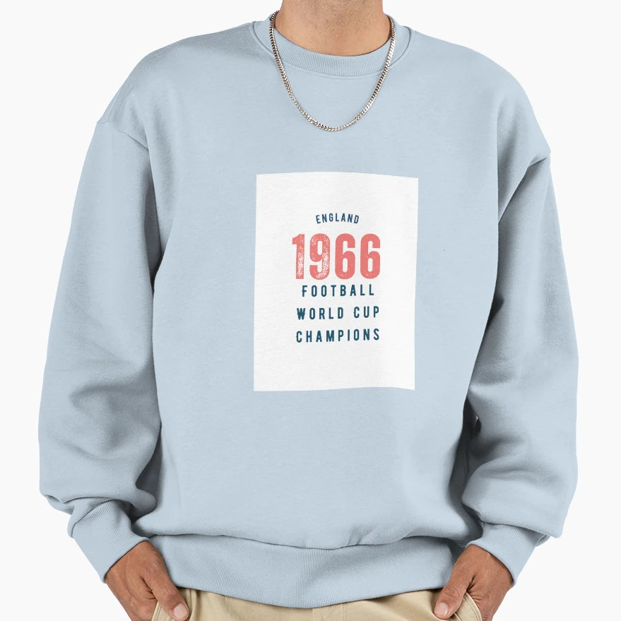 England 1966 Football World Cup Sweatshirt - Fun Novelty Design Men Women - T-Shirt, Sweatshirt, Hoodie