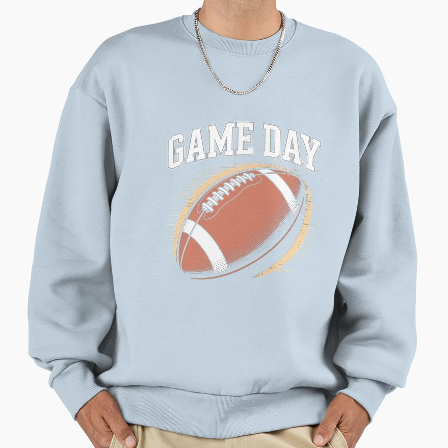 American Football Game Day Gridiron Sweatshirt - Novelty Apparel Unisex - T-Shirt, Sweatshirt, Hoodie
