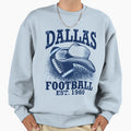 Dallas Football Sweatshirt - Minimalist Print Men Women - T-Shirt, Sweatshirt, Hoodie