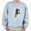 Footballer Running Ball Sweatshirt - Casual Everyday Wear Men Women - T-Shirt, Sweatshirt, Hoodie