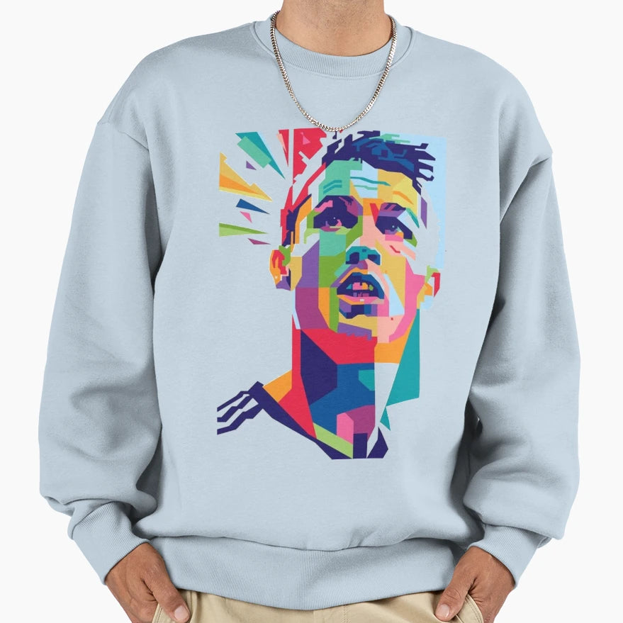 Cr7 Sketch Sweatshirt - Custom Art Print Unisex - T-Shirt, Sweatshirt, Hoodie